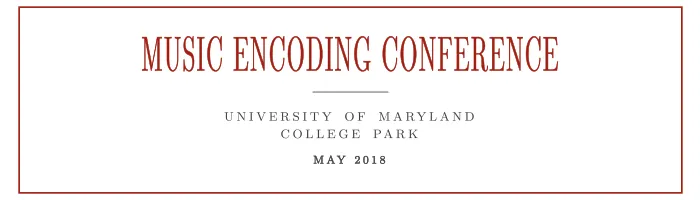 Music Encoding Conference